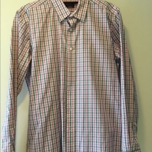 NWOT UNTUCKit Gingham Button down